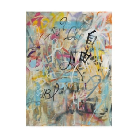 Danhui Nai 'Graffiti Freedom' Canvas Art,14x19